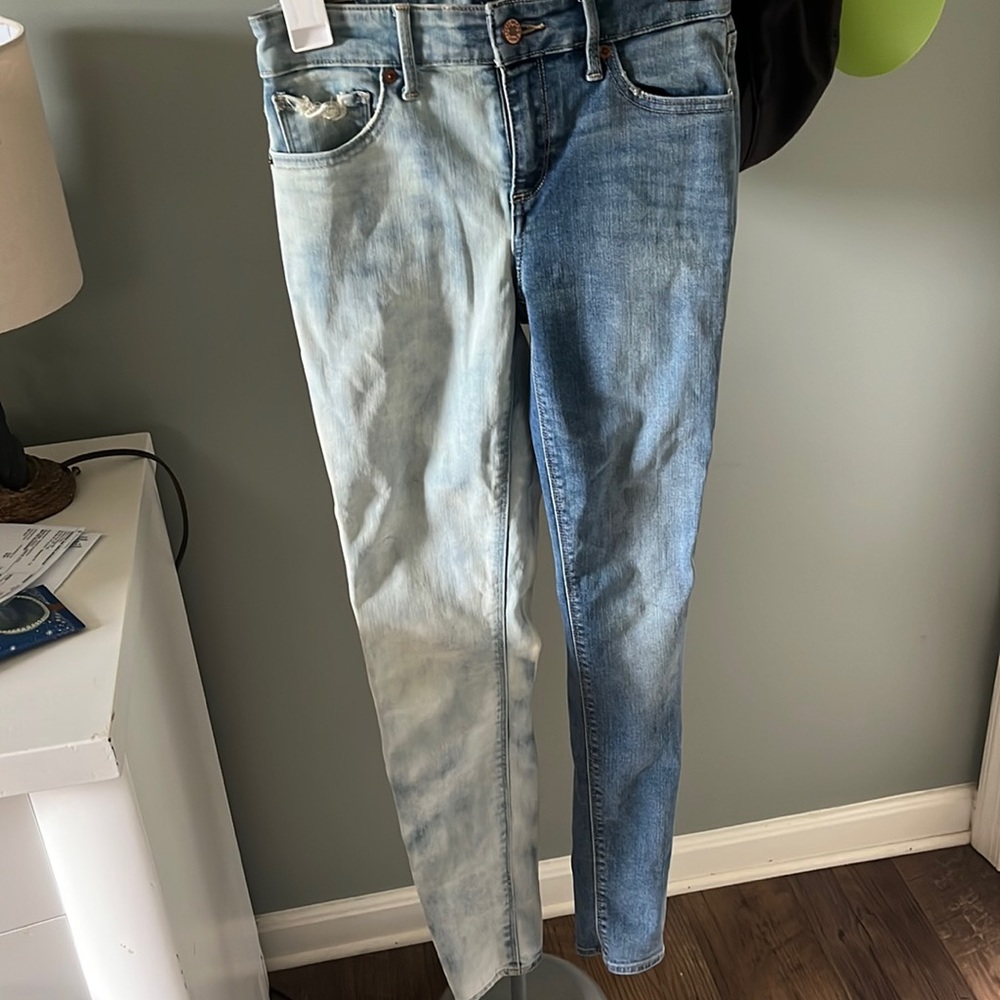 Lucky Brand 2 tone Skinny Jeans